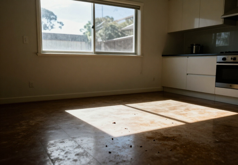Bed bug infestation in a Double Bay apartment before treatment