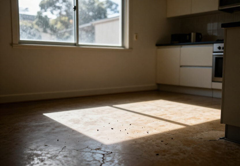 Bed bugs in a Double Bay commercial space before control