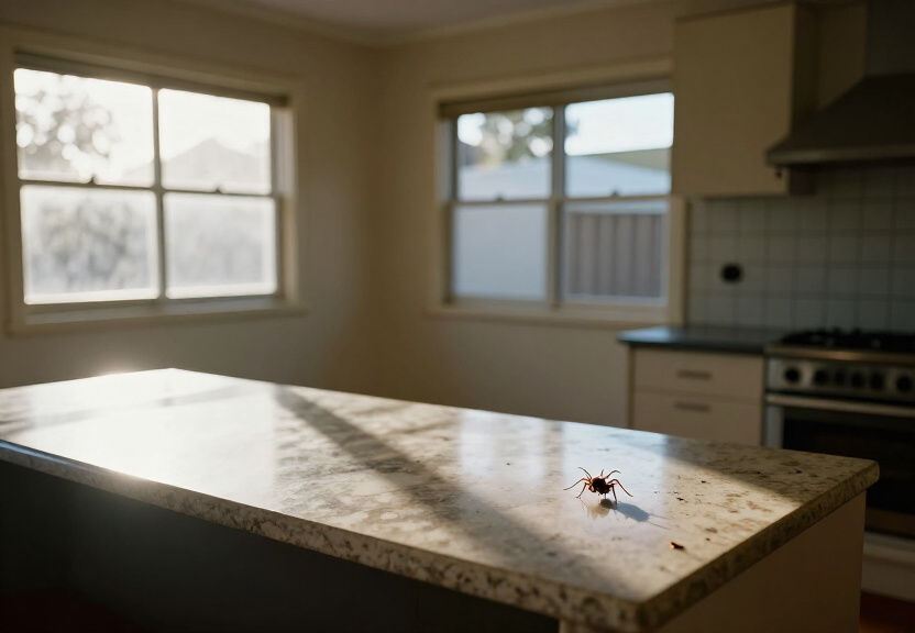 Bed bug infestation in a Double Bay short-term rental before treatment